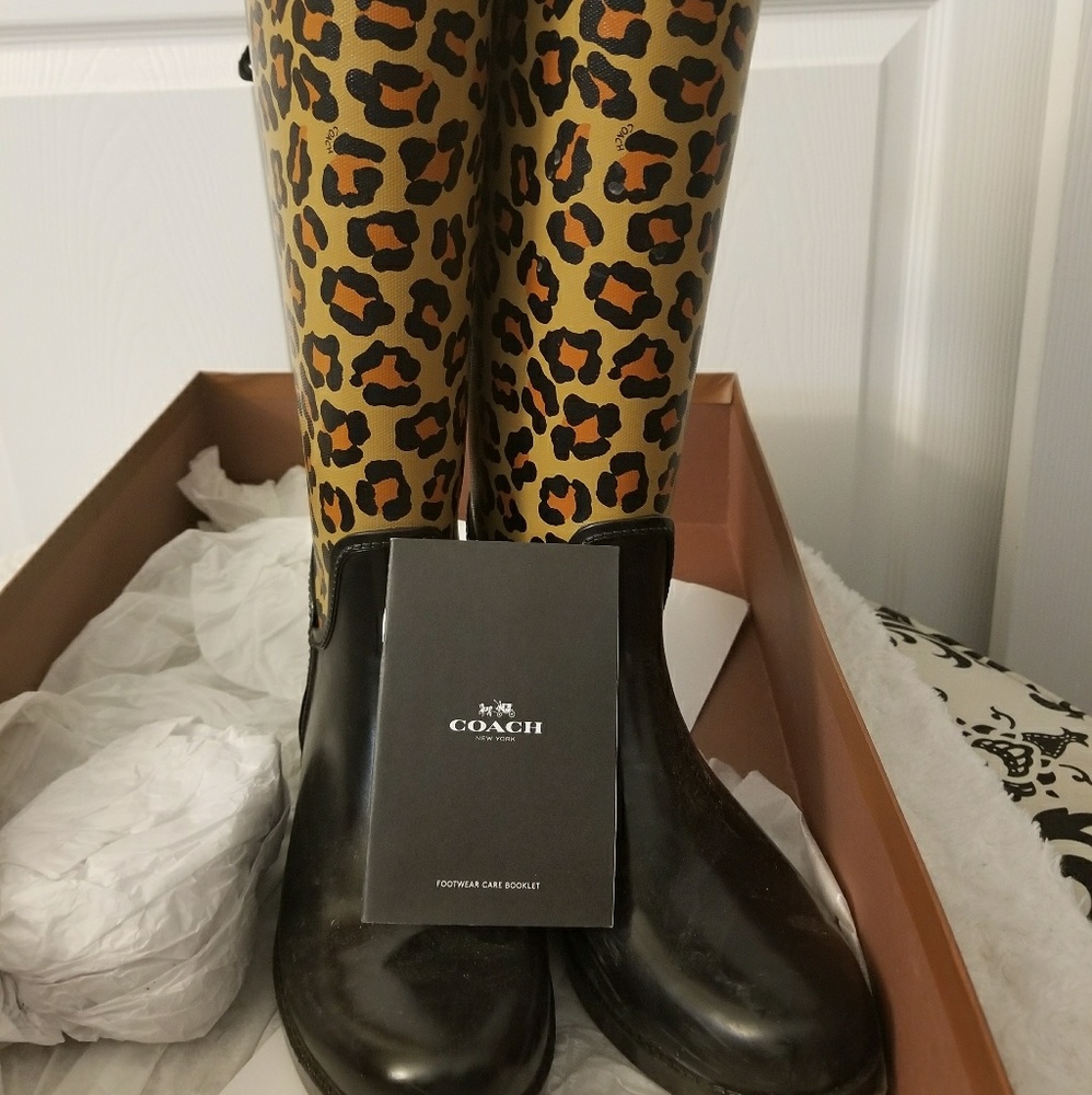 Coach Rainboots